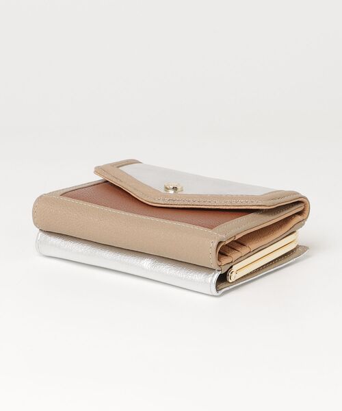 「perche」 財布 FREE シルバー系その他 レディース_画像3