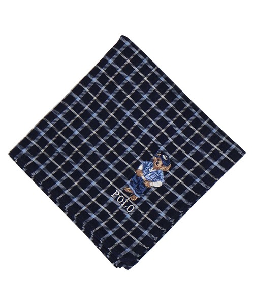 POLO RALPH LAUREN（ポロ・ラルフローレン） ハンカチ メンズ 先染