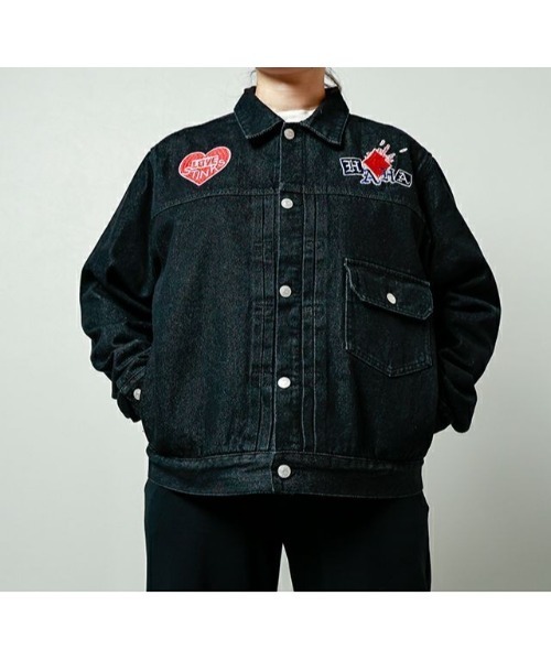 デニムジャケット ハーレイ クイン ジャケット Levi s HARLEY-DAVIDSON 