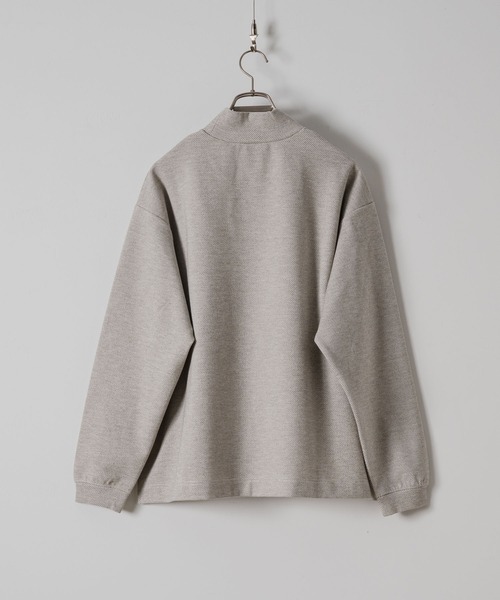 「Casper John」 長袖Tシャツ SMALL チャコールグレー メンズ_画像3