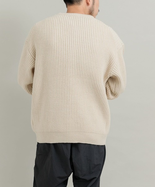 「EKAL」 長袖ニット LARGE ブラック メンズ_画像5