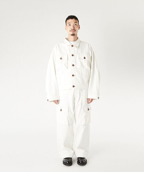 デニムジャケット gジャン DENIM JACKET メンズ レディースの画像