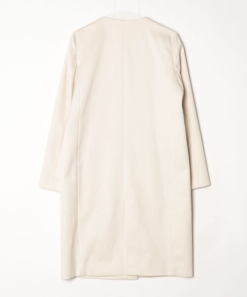 BEAUTY＆YOUTH UNITED ARROWS ノーカラーコート LARGE ホワイト 