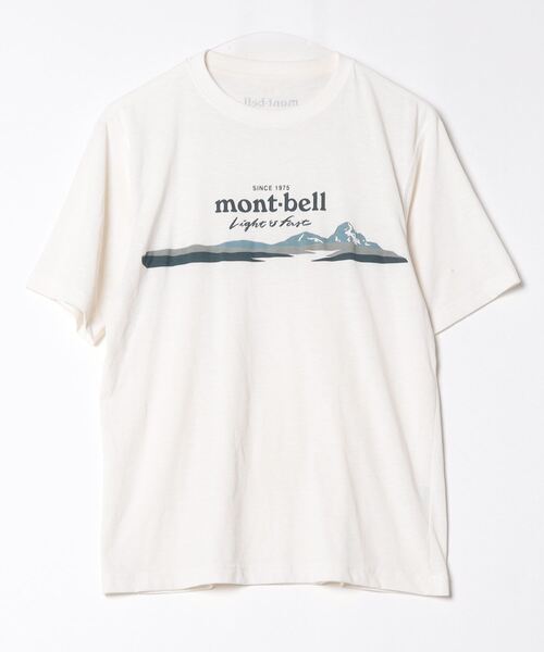 mont-bell（モンベル） 半袖Tシャツ - ホワイト レディース : ZOZOTOWN