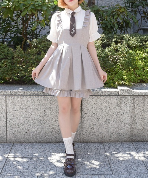 axes femme（アクシーズ ファム） ワンピース ネクタイ付セットアップ