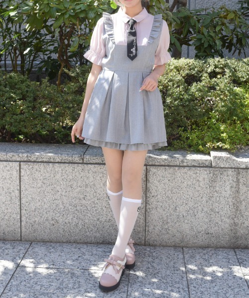 axes femme（アクシーズ ファム） ワンピース ネクタイ付セットアップ