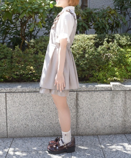 axes femme（アクシーズ ファム） ワンピース ネクタイ付セットアップ
