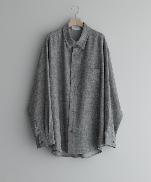 「remer」 長袖シャツ X-SMALL カーキ メンズ_画像6