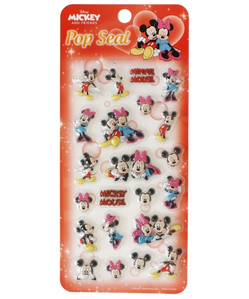 BAYBLO (KE)Disney ディズニー シール ぷっくりシール ステッカー