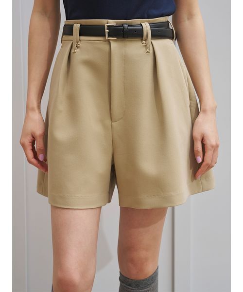 SNIDEL（スナイデル） パンツ シンプルショートパンツ レディース