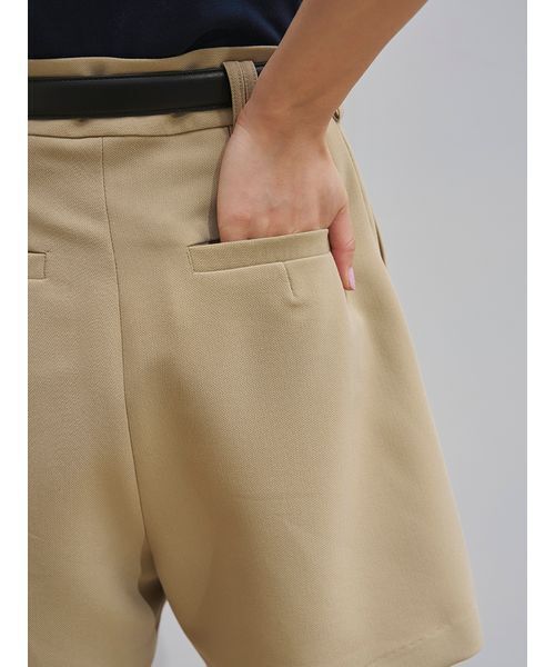 SNIDEL（スナイデル） パンツ シンプルショートパンツ レディース