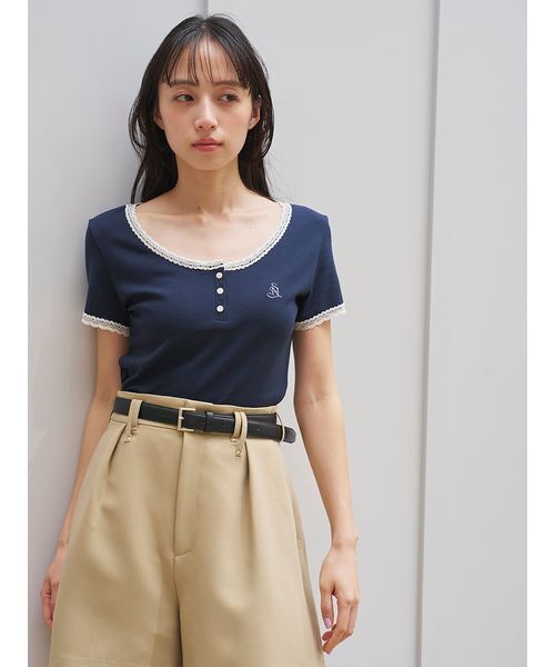 SNIDEL（スナイデル） パンツ シンプルショートパンツ レディース