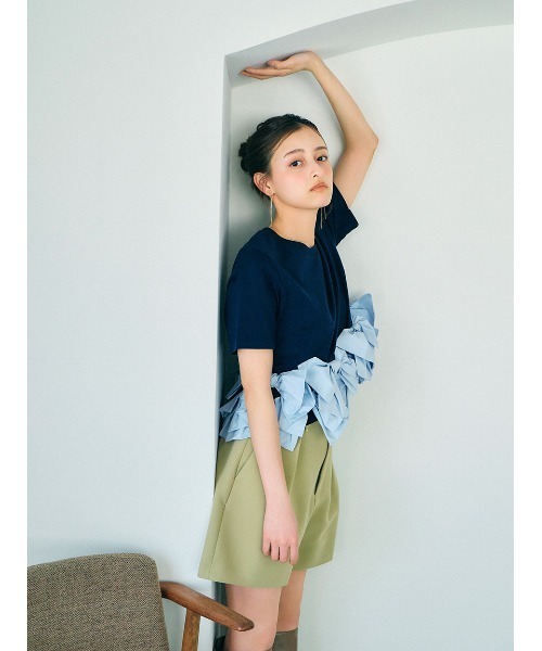 SNIDEL（スナイデル） パンツ シンプルショートパンツ レディース
