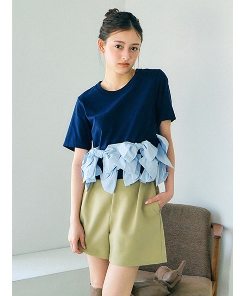 SNIDEL（スナイデル） パンツ シンプルショートパンツ レディース