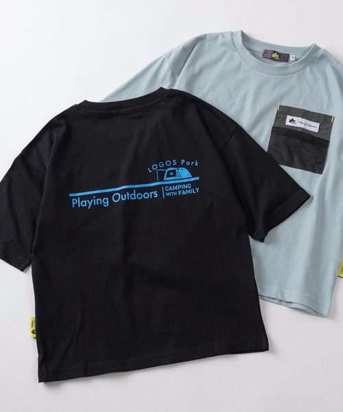 LOGOS（ロゴス） tシャツ 速乾 「99」「LOGOS/ロゴス」ロゴポケット付
