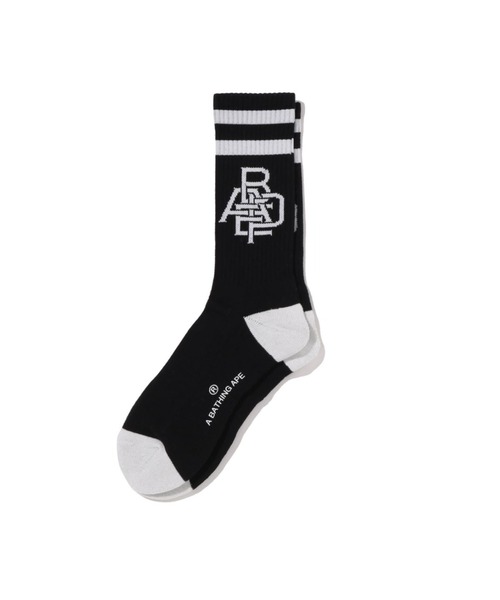 A BATHING APE（アベイシングエイプ） 靴下 APE HEAD LINE SOCKS