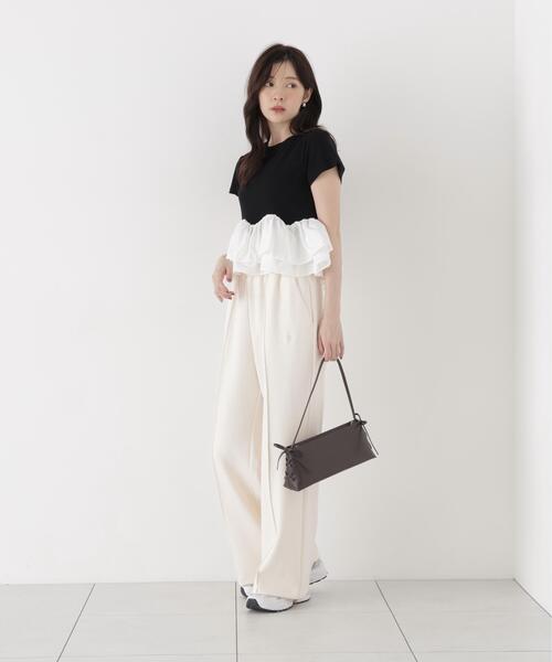 tシャツ 「ａ」ホイップフリルＴシャツ / 1216269501 レディースの画像