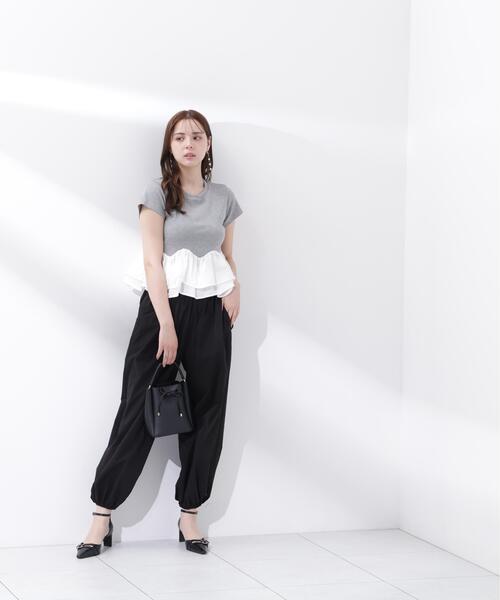 tシャツ 「ａ」ホイップフリルＴシャツ / 1216269501 レディースの画像