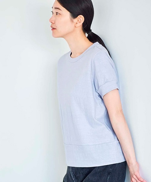 「HAU」 半袖カットソー ONE SIZE ホワイト レディース_画像4