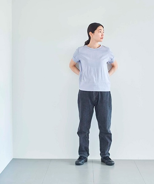 「HAU」 半袖カットソー ONE SIZE ホワイト レディース_画像7