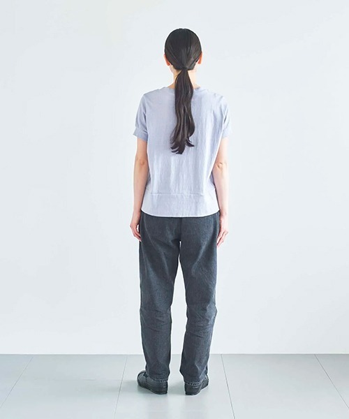 「HAU」 半袖カットソー ONE SIZE ホワイト レディース_画像8