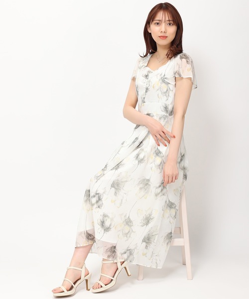 「MISCH MASCH」 ノースリーブワンピース S ブルー レディース_画像3