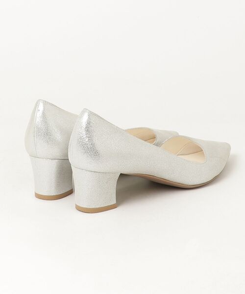 「LANVIN collection」 パンプス 23cm シルバー レディース_画像2