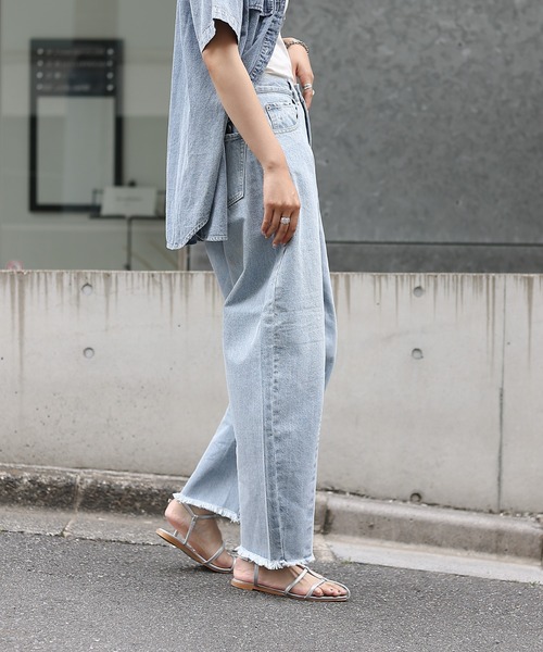「COLONY 2139」 デニムパンツ LARGE ネイビー レディース_画像6