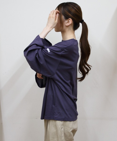 ORCIVAL（オーシバル） tシャツ リラックスフィットロングスリーブプル