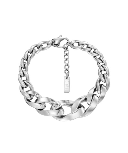 diesel ディーゼル　シルバーブレスレット DIESEL（ディーゼル） ブレスレット アクセサリー ユニセックス
