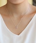 ネックレス 「12月誕生石」4℃エターナルシル...の詳細画像1