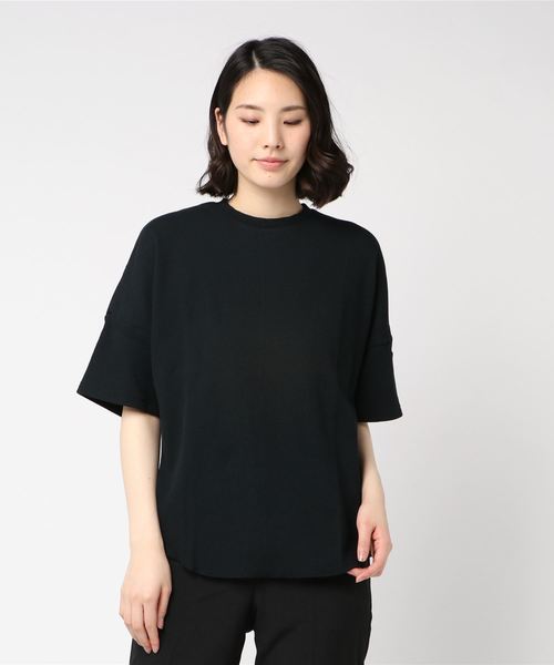 tシャツ HARVESTY / ハーベスティ WAFFLE SS BIG PULL OVER レディース HARVESTY tシャツ / ハーベスティ WAFFLE SS BIG PULL OVER