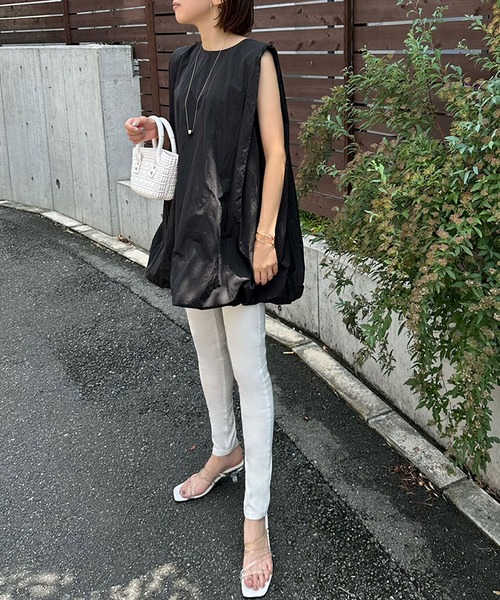 新品未使用 juemi ニットパンツ 人気 ブラウン 完売品 Wide Belt Glitter Knit Pants – JUEMI