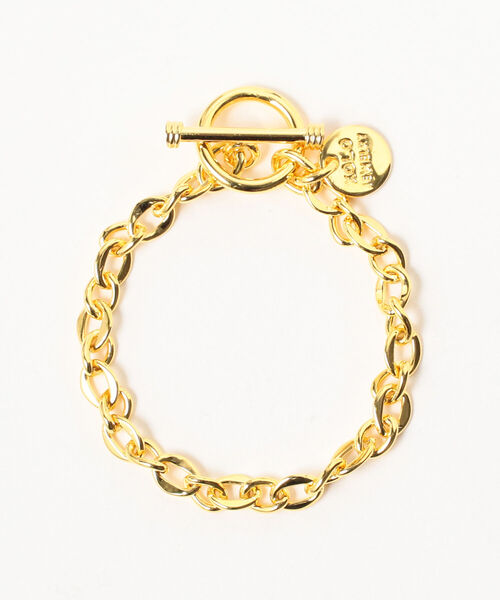 Ray BEAMS ブレスレット XOLO JEWELRY / Curve Link GOLD