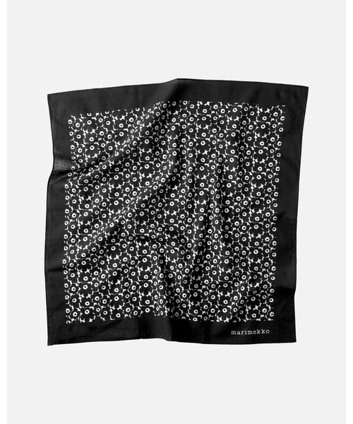 【レア＆極美品】Marimekko ストール 手書きサークル柄♡ レア＆極美品】Marimekko ストール 手書きサークル柄♡ - メルカリ