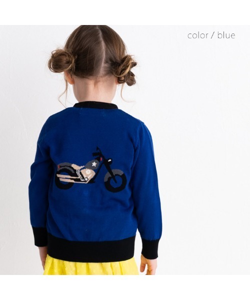 ami amie（アミアミ） カーディガン バイクカーディガン キッズ 子供服