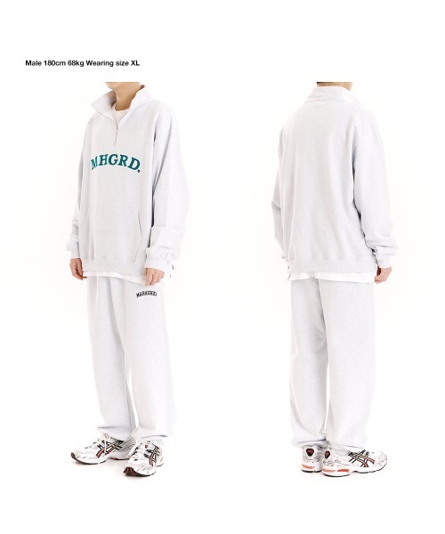 スウェット 【mahagrid】ARC LOGO HALF ZIP SWEATSHIRT / マハグリッド アーチ ロゴ ハーフジップ スウェットシャ|ZOZOTOWN PayPayモール店|14