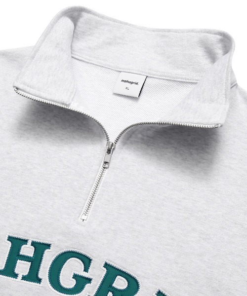スウェット 【mahagrid】ARC LOGO HALF ZIP SWEATSHIRT / マハグリッド アーチ ロゴ ハーフジップ スウェットシャ|ZOZOTOWN PayPayモール店|18