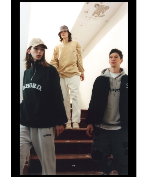 スウェット 【mahagrid】ARC LOGO HALF ZIP SWEATSHIRT / マハグリッド アーチ ロゴ ハーフジップ スウェットシャ|ZOZOTOWN PayPayモール店|12
