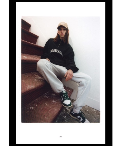 スウェット 【mahagrid】ARC LOGO HALF ZIP SWEATSHIRT / マハグリッド アーチ ロゴ ハーフジップ スウェットシャ|ZOZOTOWN PayPayモール店|13