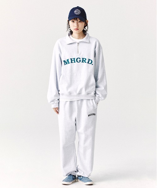 スウェット 【mahagrid】ARC LOGO HALF ZIP SWEATSHIRT / マハグリッド アーチ ロゴ ハーフジップ スウェットシャ|ZOZOTOWN PayPayモール店|05