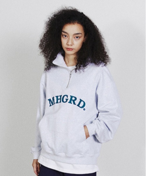 スウェット 【mahagrid】ARC LOGO HALF ZIP SWEATSHIRT / マハグリッド アーチ ロゴ ハーフジップ スウェットシャ|ZOZOTOWN PayPayモール店|06