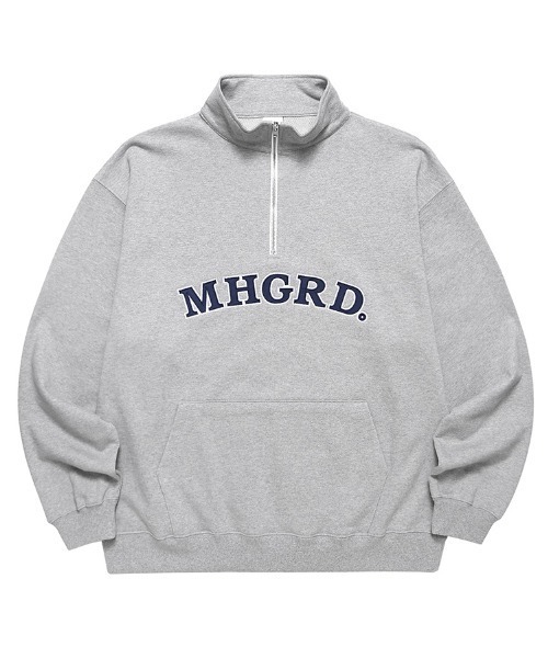 スウェット 【mahagrid】ARC LOGO HALF ZIP SWEATSHIRT / マハグリッド アーチ ロゴ ハーフジップ スウェットシャ|ZOZOTOWN PayPayモール店|24