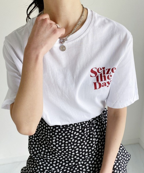 at12：03（アットイチニーゼロサン） tシャツ Seize the DayTEE
