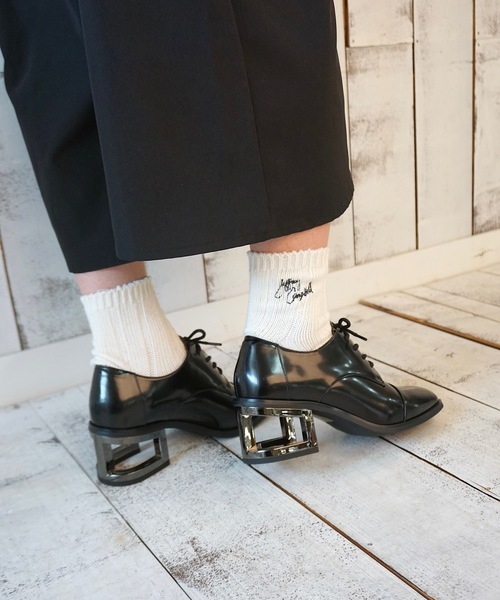 Jeffrey Campbell フォーマルシューズ 蹄ヒールレースアップ