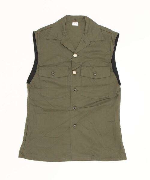 ベスト ジレ MAISON NO8:MILITARY PARTS GILE レディース