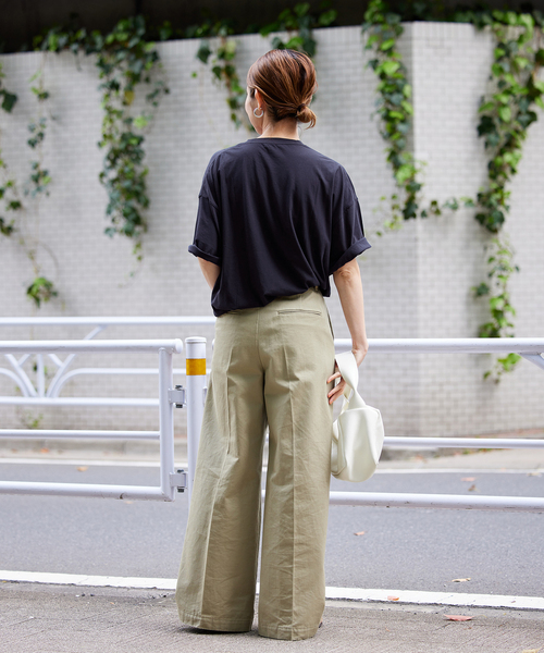 FRAMeWORK tシャツ 「ATON/エイトン」60/FRESCA OVERSIZED T