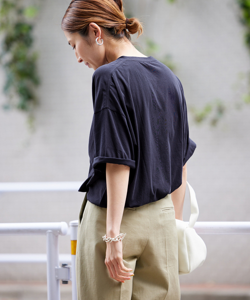 ATON - ATON 60/- FRESCA | L/S Tシャツ シースルー カットソー SUVIN 60/2 | PERFECT LONG SLEEVE – ATON | エイトン
