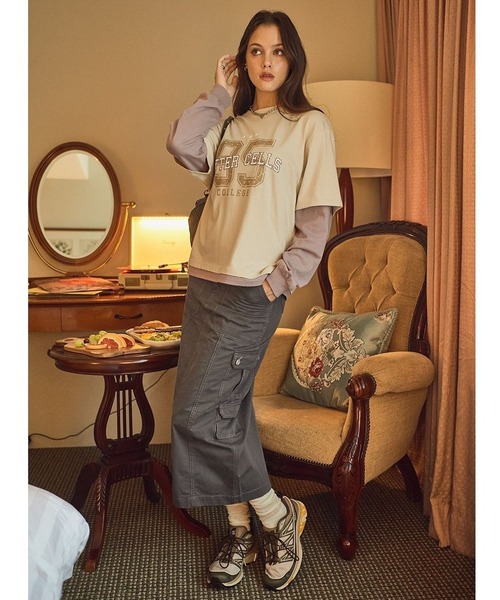 BITTER CELLS tシャツ CELLS／LAYERED長袖シャツ 2982358