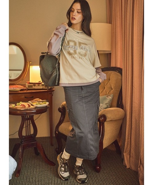 BITTER CELLS tシャツ CELLS／LAYERED長袖シャツ 2982358